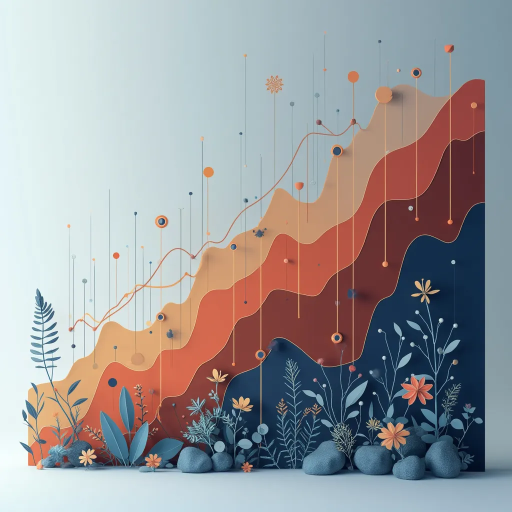 Gráfico de crecimiento económico de Chile
